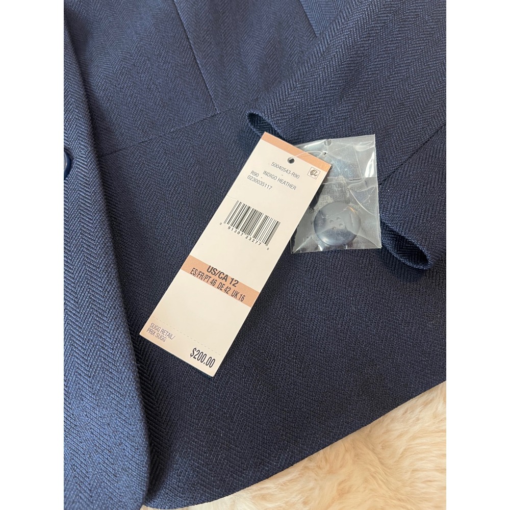 NWT Le Suit Classic Navy Blazer - Picture 5 of 8